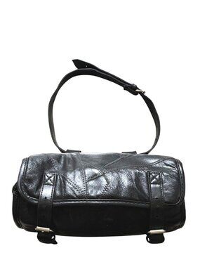 Diamond Plate Unisex Adult Utility Bag Motorcycle Biker Tools Buffalo Leather